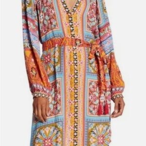 Hale bob Long Sleeve printed Mischa Dress